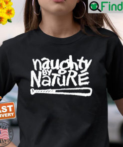 Naughty By Nature – White Classic Logo Shirt