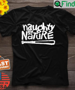 Naughty By Nature – White Classic Logo T Shirt