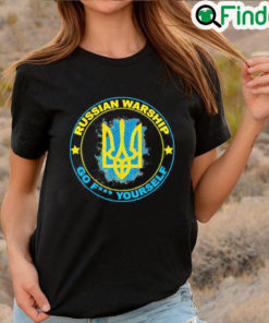 Nice I Stand With Ukraine Flag – Russian go f yourself Free Ukraine T Shirt