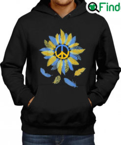 Nice Stop Russian Sunflower Ukraine Ukrainian Flag Ukraine Flag Pride Vintage Hoodie