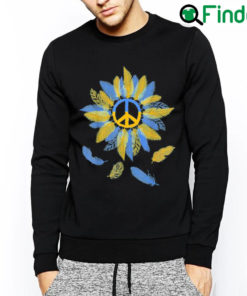 Nice Stop Russian Sunflower Ukraine Ukrainian Flag Ukraine Flag Pride Vintage Sweatshirt