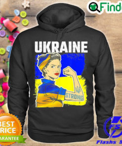 Nice ukrainian Flag Strong Ukraine Pride Women Free Ukraine Peace Ukraine Hoodie