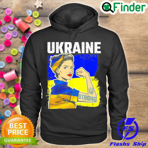 Nice ukrainian Flag Strong Ukraine Pride Women Free Ukraine Peace Ukraine Hoodie