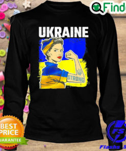 Nice ukrainian Flag Strong Ukraine Pride Women Free Ukraine Peace Ukraine Sweatshirt