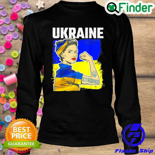 Nice ukrainian Flag Strong Ukraine Pride Women Free Ukraine Peace Ukraine Sweatshirt