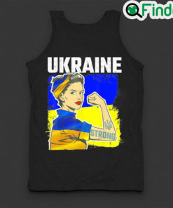 Nice ukrainian Flag Strong Ukraine Pride Women Free Ukraine Peace Ukraine Tank Top