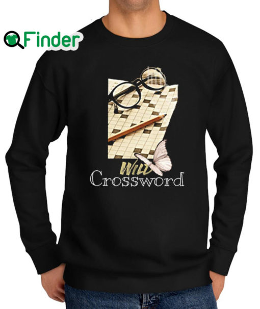 Nice wild Crossword Unisex Sweatshirt