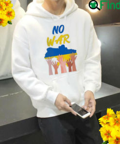 No War Ukraine Strong Hand Ukraine Flag Ukraine Free Ukraine Peace Ukraine Hoodie