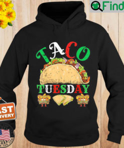 Nostalgia Taco Tuesday Everyday is Taco Tuesday Hoodie