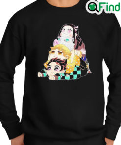 Official Chibi Cute Demon Slayer Sweatshirt