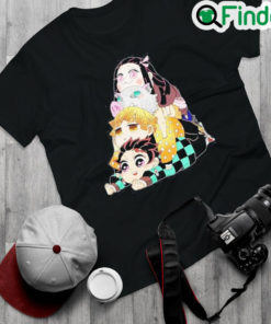 Official Chibi Cute Demon Slayer T Shirt