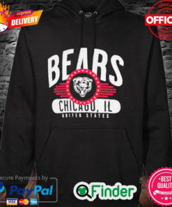 Official Chicago Bears Badge of Honor Hoodie