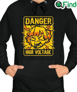 Official Danger High Voltage Demon Slayer Hoodie