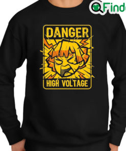 Official Danger High Voltage Demon Slayer Sweatshirt