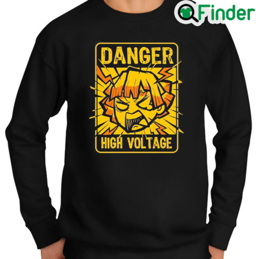 Official Danger High Voltage Demon Slayer Sweatshirt