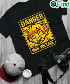 Official Danger High Voltage Demon Slayer T Shirt