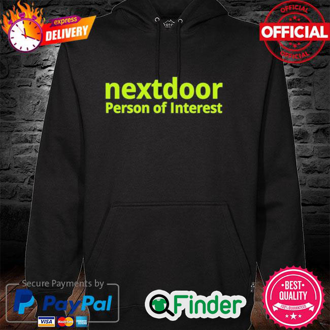 Official Eric Budd Nextdoor Person Of Interest Hoodie Official Eric Budd Nextdoor Person Of Interest Hoodie