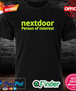 Official Eric Budd Nextdoor Person Of Interest Shirt