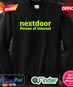 Official Eric Budd Nextdoor Person Of Interest Sweatshirt