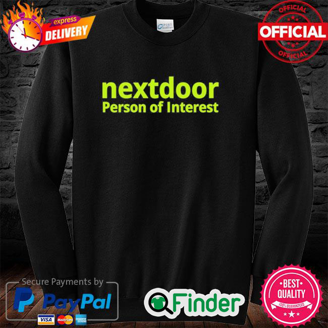 Official Eric Budd Nextdoor Person Of Interest Sweatshirt Official Eric Budd Nextdoor Person Of Interest Sweatshirt