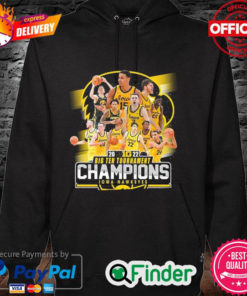 Official Iowa Hawkeyes football 2022 Big ten tournament champions Hoodie