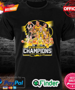 Official Iowa Hawkeyes football 2022 Big ten tournament champions shirt