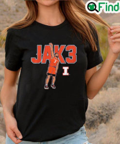 Official Jacob Grandison JAK3 NIL Illinois Shirt