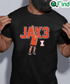 Official Jacob Grandison JAK3 NIL Illinois Tee Shirt