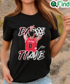 Official Lillard dame time T shirt