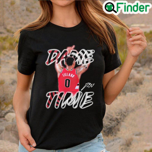 Official Lillard dame time T shirt