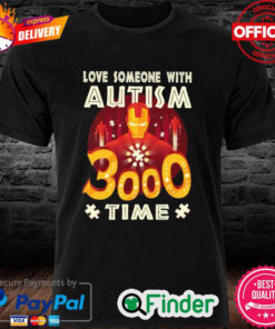 Official Love someone with Autism 3000 time Long Sleeve