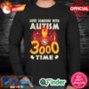 Official Love someone with Autism 3000 time Sweatshirt