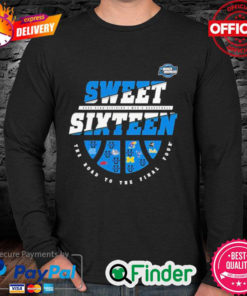 Official Michigan Wolverines March Madness Sweet Sixteen Long Sleeve