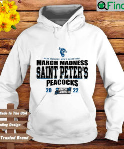 Official NCAA Division Mens Basketball March Madness Saint Peters Peacocks 2022 Hoodie