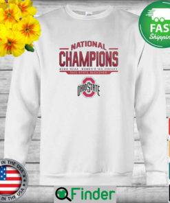 Official Ohio State Buckeyes National Champions 2022 NCAA Womens Ice Hockey sweatshirt