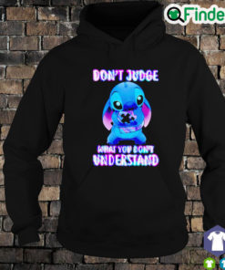 Official Stitch Autism dont judge what you dont understand Hoodie