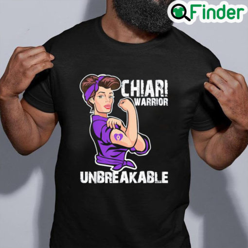 Official Unbreakable chiari warrior tee shirt