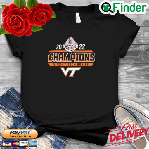 Official Virginia Tech Hokies 2022 ACC Mens Basketball Conference Tournament Champions T shirt