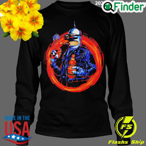 Official futurama Benderminator Long Sleeve