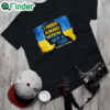 Official i Need Ammunition Not A Ride Zelensky Ukraine Ukrainian Flag Shirt