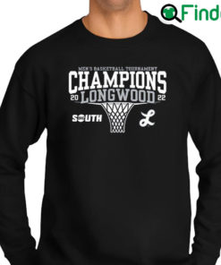 Official longwood Lancers Blue 84 2022 Big South Mens Basketball Conference Tournament Champions Sweatshirt