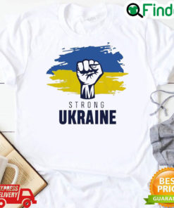 Official strong Ukraine I Stand With Ukraine Peace Ukraine T Shirt