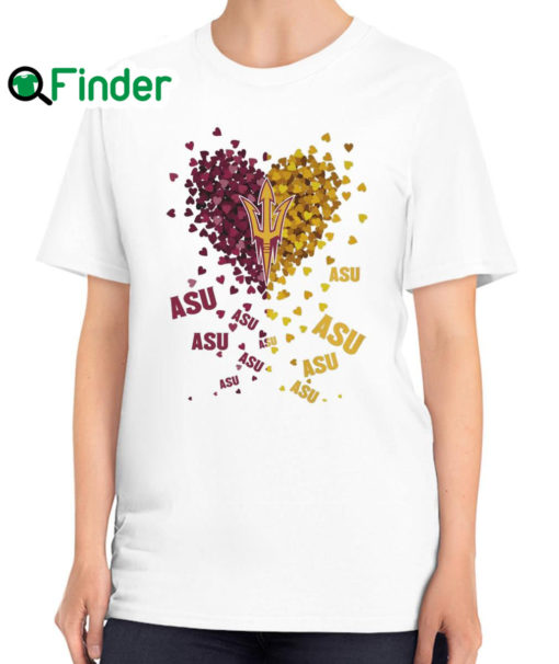 Original Arizona State Sun Devils Football In My Heart Shirt