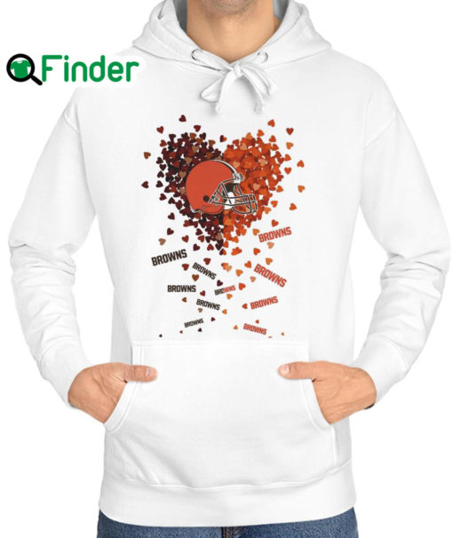 Original Cleveland Browns Football In My Heart Hoodie