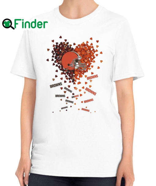 Original Cleveland Browns Football In My Heart Shirt