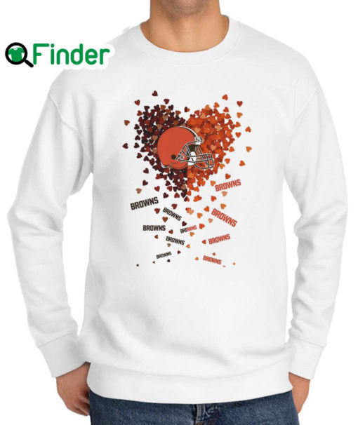 Original Cleveland Browns Football In My Heart Sweatshirt