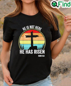 Original He is Risen Christian Easter Happy Eater Day Shirt