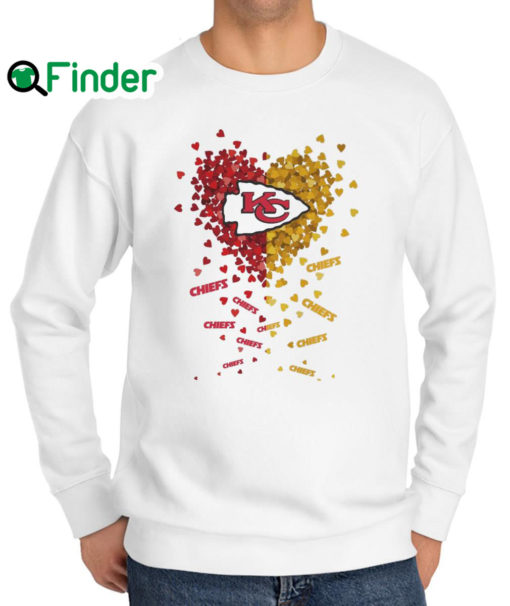 Original Kansas City Chiefs Football In My Heart Sweatshirt