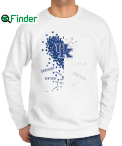 Original Kentucky Wildcats Football In My Heart Sweatshirt