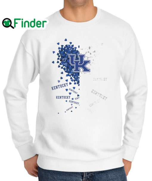 Original Kentucky Wildcats Football In My Heart Sweatshirt